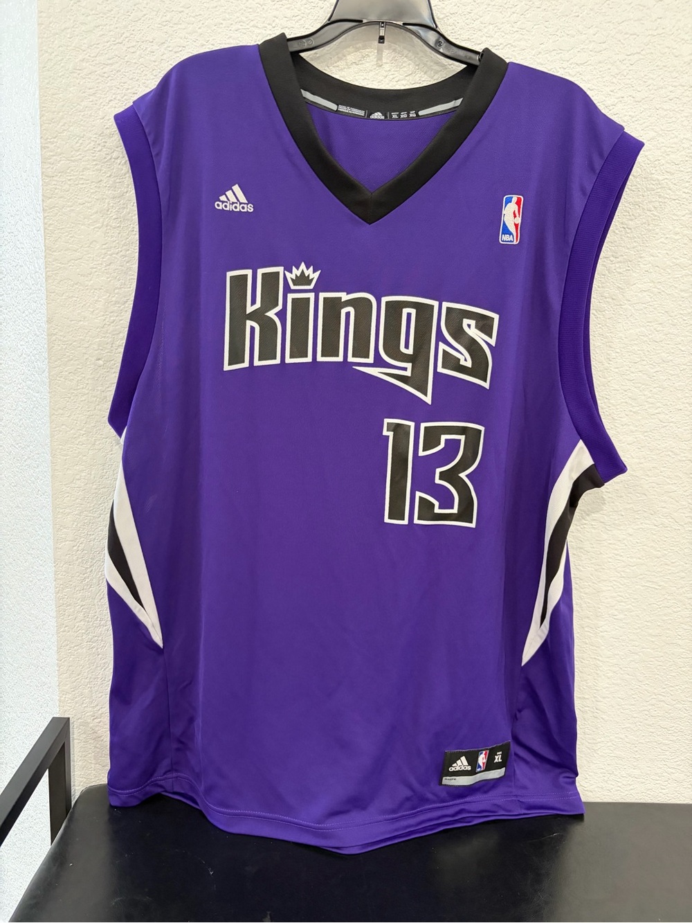adidas Purple Sacramento Kings #13 mens Basketball Jersey